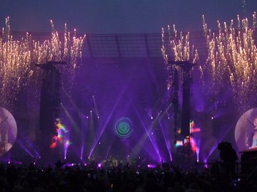 Coldplay Etihad Stadium 2012